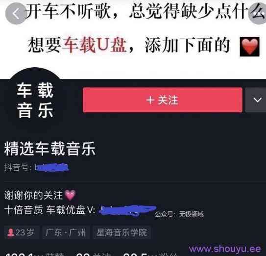 抖音短视频月入过万躺赚项目之音乐号